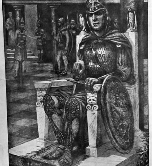 Календар од 1923 г покажува кој бил Цар на Македонците